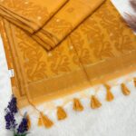 Charukesi (saree) - Golden marigold