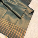 Aurelia (saree) - Forest green