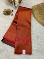 Soft tissue silk - Burnt peach - Image 4