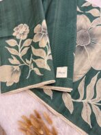 Araanya(saree) - Deep turquoise - Image 4