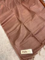 Soft dupion silk in dusty rose - Image 2