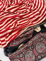 Zaraana (Modal silk) - Red