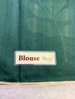 Araanya(saree) - Deep turquoise - Image 5