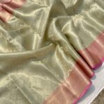 Sukhi (saree) - Gold & Pink