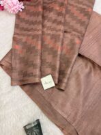 Soft dupion silk in dusty rose