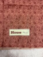 Varnika Vana (saree) - The painted forest - Dusty pink - Image 5