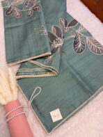 Tanirika(saree) - Pastel teal