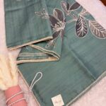 Tanirika(saree) - Pastel teal