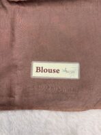 Soft dupion silk in dusty rose - Image 3