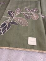Tanirika(saree) - Sage green - Image 2