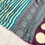 Zaraana (Modal silk) - Rama blue