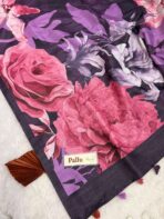 Nakshatra (saree) - Deep purple