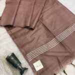 Soft dupion silk in dusty rose2