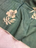 Araanya(saree) - Deep turquoise - Image 2