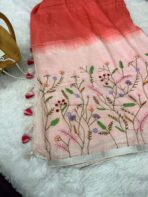 Gulnar bloom (organic linen cotton) - Blush pink - Image 2