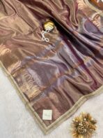 ZheraVeil (Tissue silk saree) -  Purple mauve