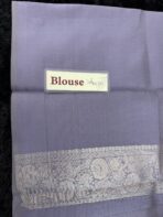 Thulir (self tone jacquard) - Lilac - Image 5