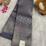 Thulir (self tone jacquard) - Lilac