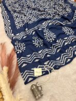 Neelavaani ( Mul silk saree) - 001 - Image 2