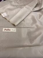 Thulir (self tone jacquard) - Ivory - Image 5