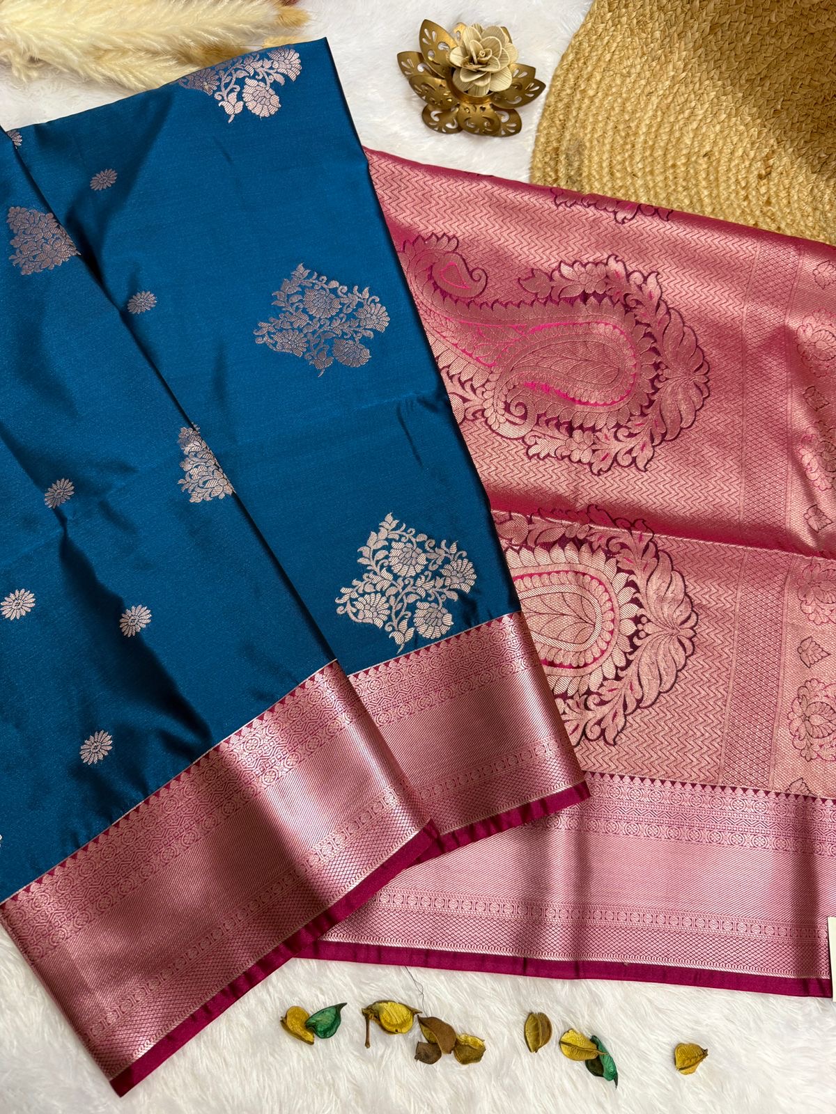 ea06e534-a700-4934-ade4-3fa871b6bc16 Kancheevaram Soft silk - SY105 - Image 1