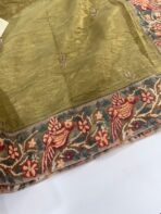 Geethanjali (Textured Tissue Organza) - Pistachio - Image 2