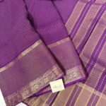 Alankrita (Banarasi georgette) - Royal Violet