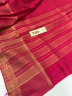 Alankrita (Banarasi georgette) - Rani pink - Image 3