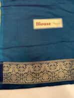 Roopam (Kancheevaram soft silk) - Silk Pistachio - Image 4