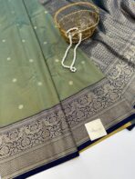 Roopam (Kancheevaram soft silk) - Silk Pistachio