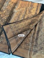 Sukhi (saree) - Black - Image 4