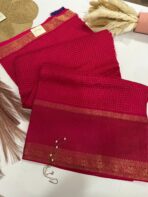 Alankrita (Banarasi georgette) - Rani pink - Image 2