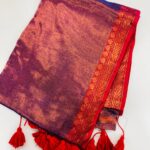 Raaga - Violet with red