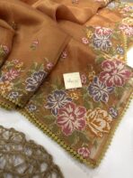 Matilda (Organza Silk) - Burnt orange - Image 4