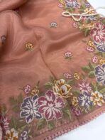 Matilda (Organza Silk) - Dusty Peach - Image 2