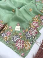 Matilda (Organza Silk) - Mint Green