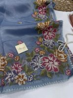 Matilda (Organza Silk) - Ice blue - Image 3