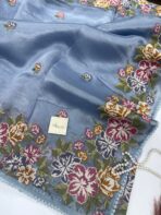 Matilda (Organza Silk) - Ice blue