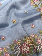 Matilda (Organza Silk) - Ice blue - Image 2