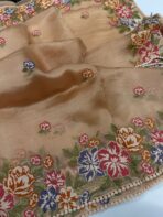 Matilda (Organza Silk) - Metallic rose gold - Image 2