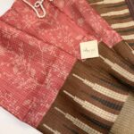 Gulabi (Kattam Tussar silk) - Peach