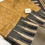 Gulabi (Kattam Tussar silk) - Mustard