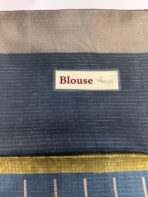 Gulabi (Kattam Tussar silk) - Sheen green - Image 7