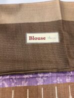 Gulabi (Kattam Tussar silk) - Lilac - Image 4