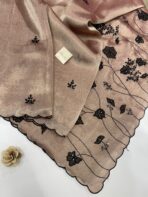 Iris (Metallic tissue silk) - Rose gold