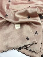 Iris (Metallic tissue silk) - Rose gold - Image 2