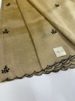 Iris (Metallic tissue silk) - Antique gold - Image 3