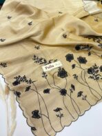 Iris (Metallic tissue silk) - Antique gold - Image 5