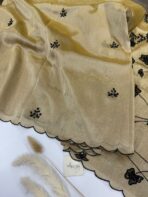 Iris (Metallic tissue silk) - Antique gold - Image 2