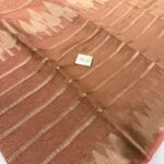 Hiranya (Crushed tissue silk) - Peach